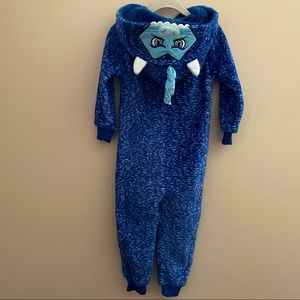 Plush Yeti Onesie Size 2T